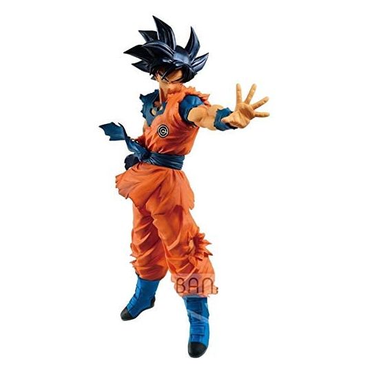 BANDAI Banpresto - Super Dragon Ball Heroes 10th Anniversary - Son Goku Ultrainstinct Sign Figure