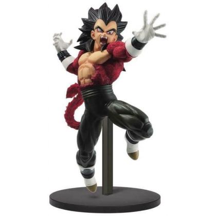 BANDAI Banpresto - Super Dragon Ball Heroes 9th Anniversary - Super Saiyan 4 Vegeta: Xeno Figure