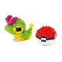 Nanoblock NBPM-010 Pokemon: Caterpie & Monster Ball