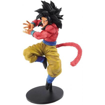 BANDAI Banpresto - DRAGON BALL Super x10 Kamehameha  - Super Saiyan 4 Son Goku Figure
