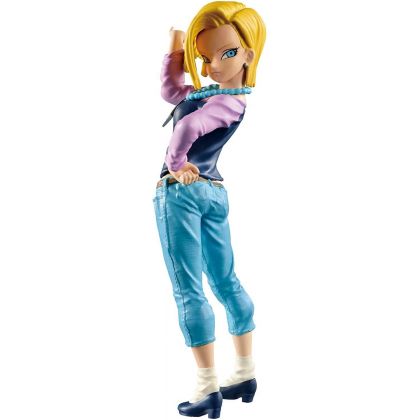 BANDAI Banpresto - DRAGON BALL Super SCultures BIG Figure Colosseum 6 vol.1 - Android 18 Figure