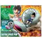 BANDAI DRAGON BALL Z PLASTIC MODEL KIT SAIYAN SPACE POD  WITH VEGETA  DBZ