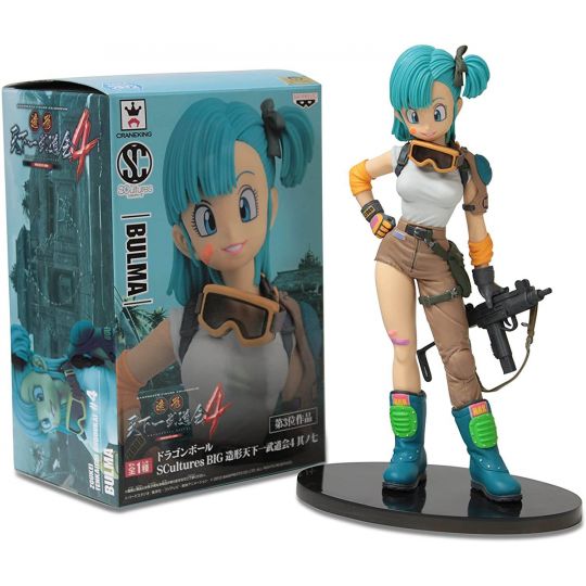 BANDAI Banpresto - DRAGON BALL SCultures BIG Figure Colosseum 4 vol.7 - Bulma Figure