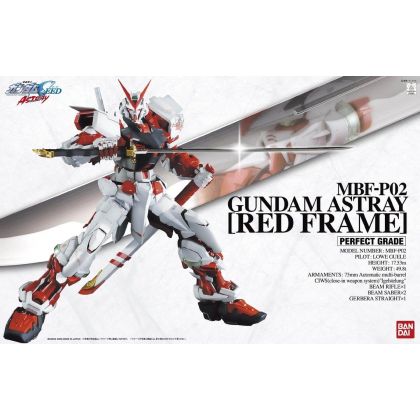 BANDAI PG Mobile Suit Gundam SEED ASTRAY - Perfect Grade GUNDAM ASTRAY RED FRAME Model Kit Figure (Gunpla)