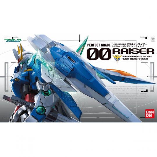 BANDAI PG Mobile Suit Gundam 00 - Perfect Grade 00 RAISER Model Kit Figure (Gunpla)