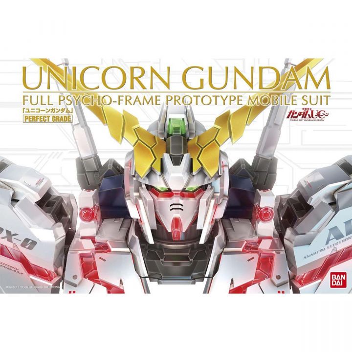 BANDAI PG Mobile Suit Gundam UC - Perfect Grade UNICORN GUNDAM Model Kit Figura (Gunpla)
