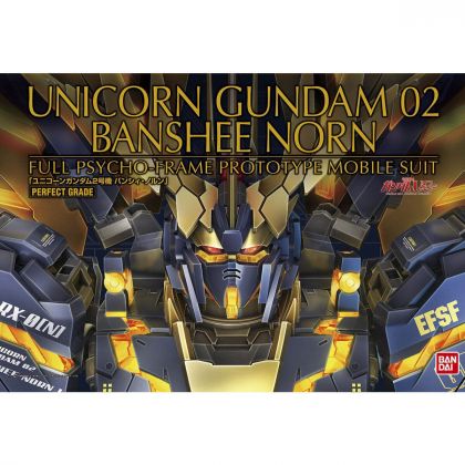 BANDAI PG Mobile Suit Gundam UC - Perfect Grade UNICORN GUNDAM 02 BANSHEE NORN Modello Kit Figura (Gunpla)