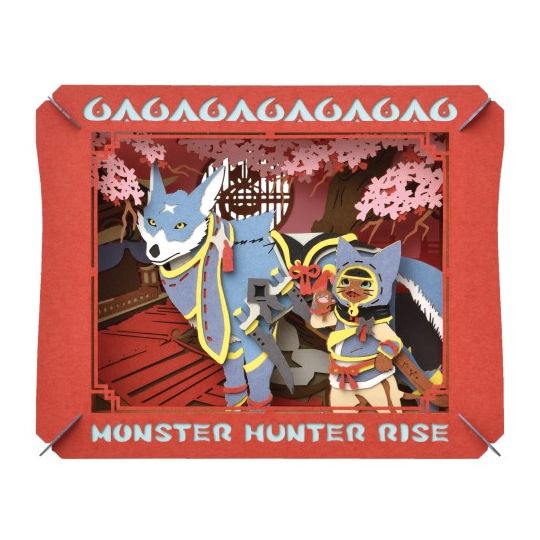 ENSKY - Monster Hunter Rise Paper Theater: Otomo Airou & Otomo Garuku PT-238