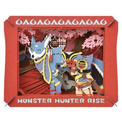 ENSKY - Monster Hunter Rise Paper Theater : Otomo Airou & Otomo Garuku PT-238