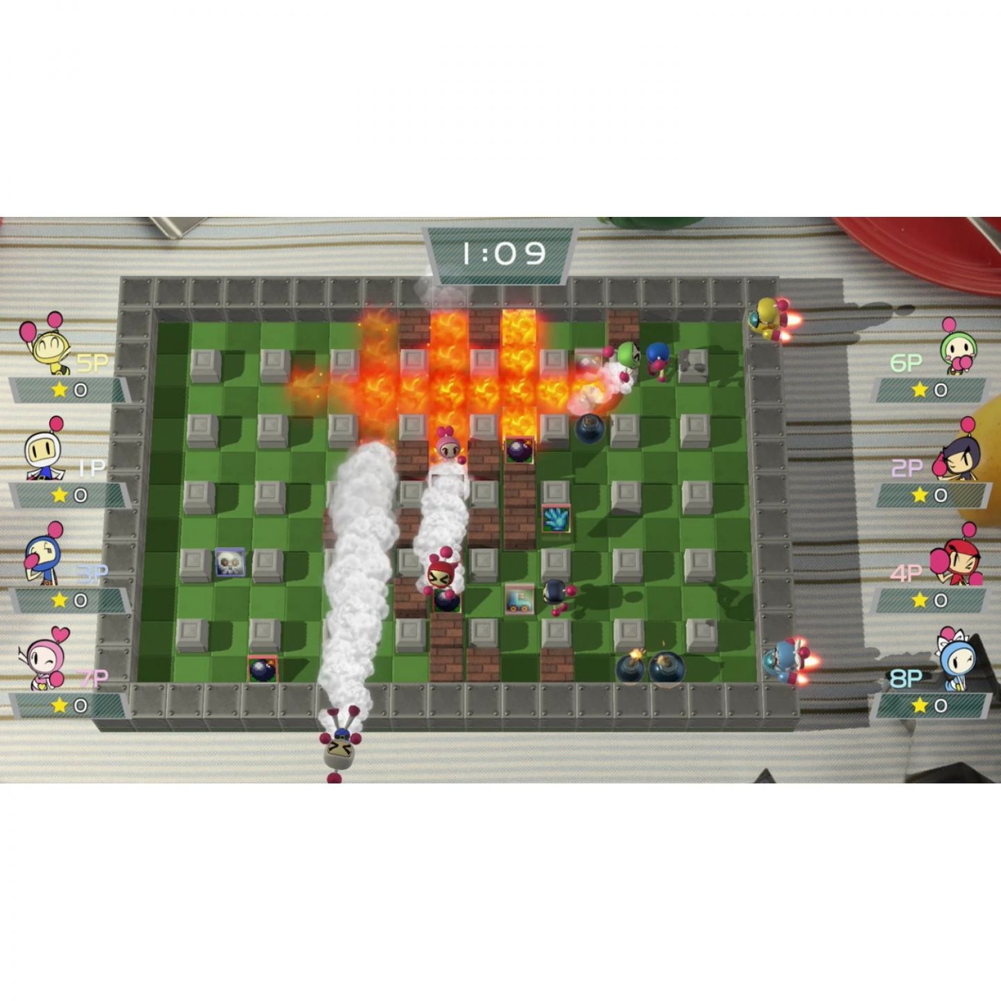 Super KONAMI SWITCH R Bomberman NINTENDO