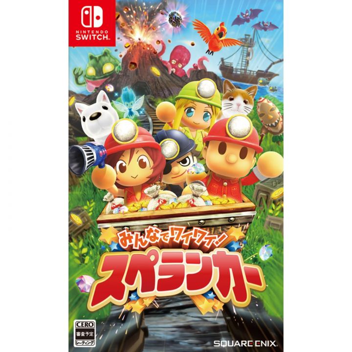 SQUARE ENIX Minna de Waiwai! Spelunker NINTENDO SWITCH