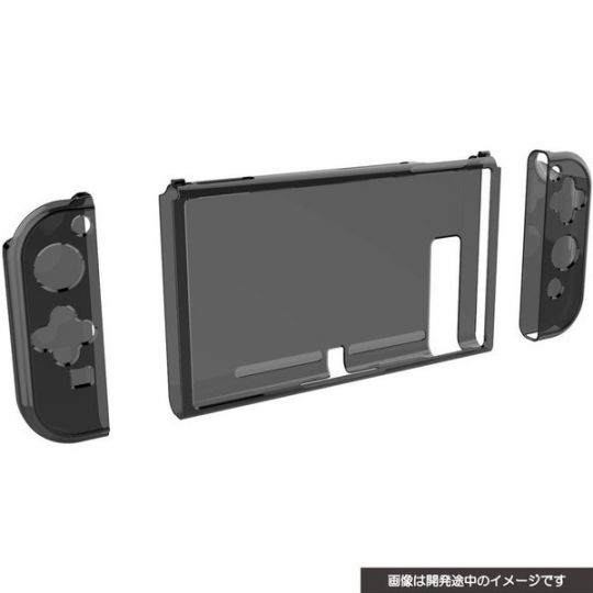 CYBER GADGET Cofanetto di protezione noir trasparente NINTENDO SWITCH