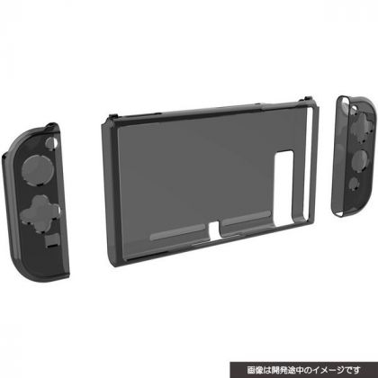 CYBER GADGET Coque de protection noir transparent NINTENDO SWITCH