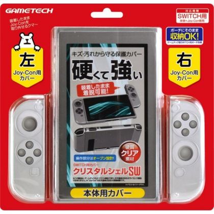 GAMETECH Coque transparentente NINTENDO SWITCH