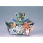 BANDAI SD GUNDAM BB FIGHTER NEWSD SENGOKUDEN TOUHA DAISYOGUN - Super deformed TEKKISHO HISEN Model Kit Figure(Gunpla)