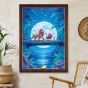 TENYO - DISNEY Jigsaw Puzzle Cadre Marron (1000 pièces) 51x73.5cm