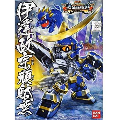 BANDAI SD GUNDAM BB FIGHTER SD SENGOKUDEN - Super deformed DATE MASAMUNE GUNDAM Model Kit Figure(Gunpla)