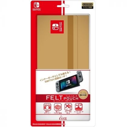 FLET Pochette beige NINTENDO SWITCH