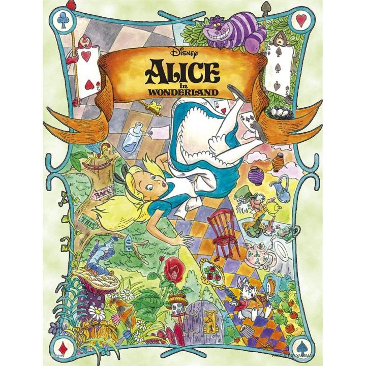 YANOMAN - DISNEY Alice au Pays des Merveilles - Jigsaw Puzzle 300 pièces 42-67