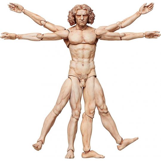 FREEing - figma The Table Museum Vitruvian Man Figure