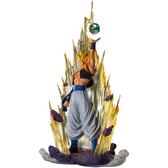 BANDAI Dragon Ball Figuarts Zero Extra Battle- Super Saiyan Gogeta "Fusion Reborn" Figure