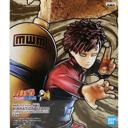 BANDAI Banpresto -Naruto Shippuden- VIBRATION STARS -GĀRA & UZUMAKI NARUTO- GĀRA Figure