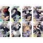 BANDAI Jujutsu Kaisen - Colección de cartas de metal CAJA