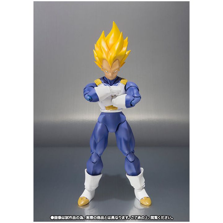 BANDAI S.H.Figuarts Dragon Ball - Super Saiyan Vegeta (Premium Color Edition) Figure