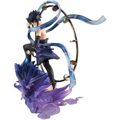 MegaHouse -Naruto Shippuden- G.E.M. Series remix Uchiha Sasuke RAIJIN Figure