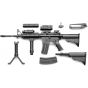 TOMYTEC Little Armory  LA050  M4A1Type 2.0 Plastic Model Kit