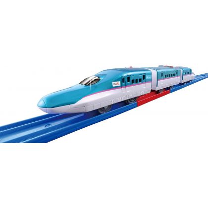 TAKARA TOMY - Plarail S-16 - Shinkansen E5 Hayabusa Series Express Train With speed change rail