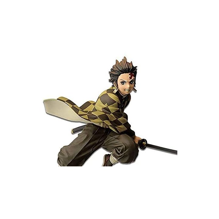 BANDAI Banpresto - Demon Slayer (Kimetsu no Yaiba) VIBRATION STARS Tanjiro Kamado (Sepia Color) Figure