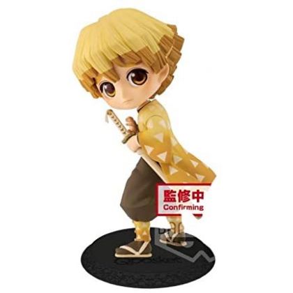BANDAI Banpresto - Demon Slayer (Kimetsu no Yaiba) Q posket Zenitsu Agatsuma (Sepia Color)Figure