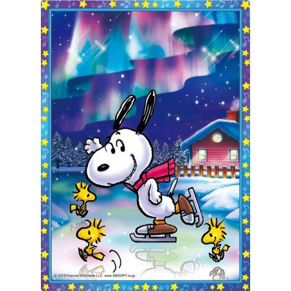 BEVERLY - SNOOPY : Sous les aurores boréales - Jigsaw Puzzle Cristal 165 pièces CJP-045