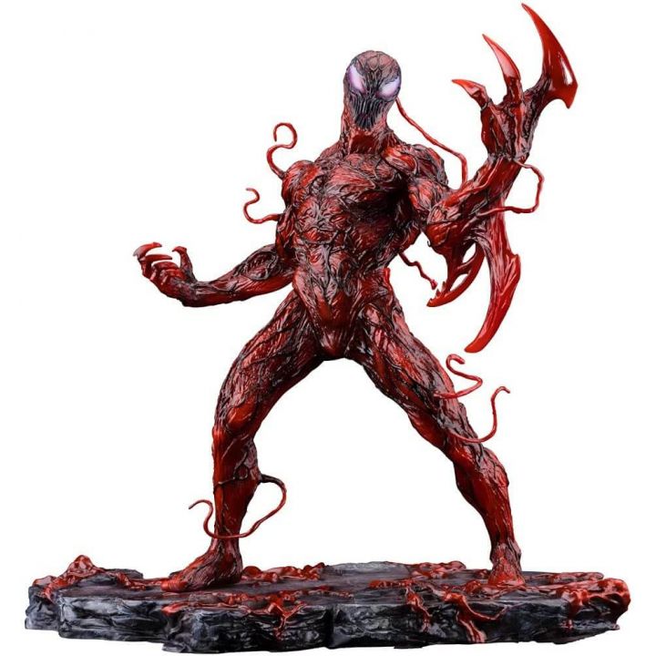 KOTOBUKIYA - Marvel Universe ARTFX+ - Venom Series Carnage Renewal Edition Figure