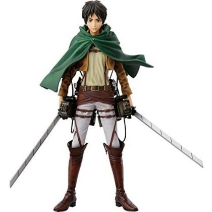 Banpresto Attack on Titan - MASTER STARS PIECE THE EREN YEAGER (Eren + 3D Maneuver Gear) Figura
