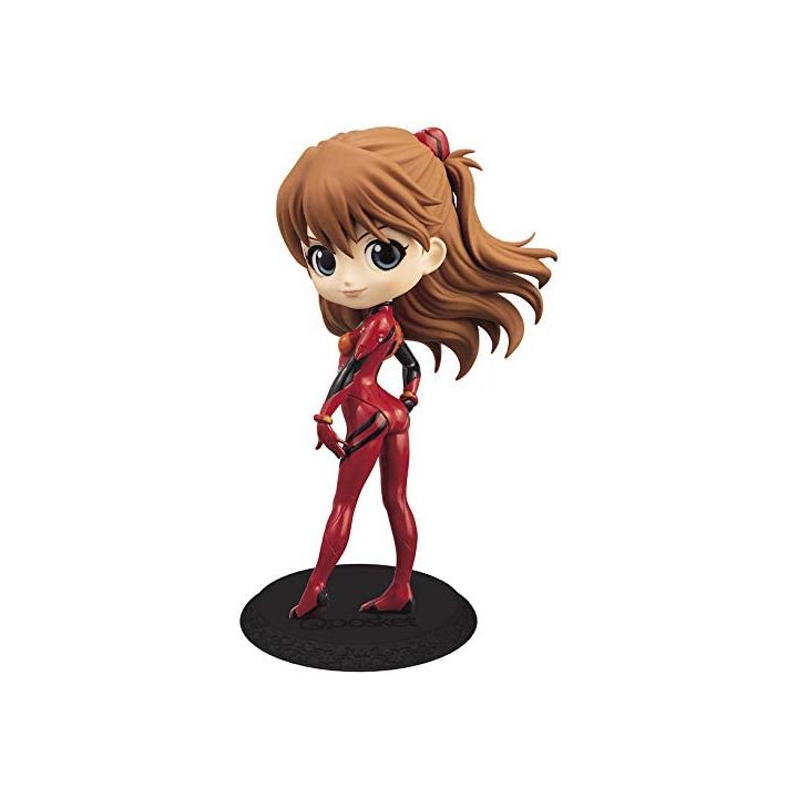 Sega - Rebuild of Evangelion Q posket Asuka Langley Shikinami Plugsuit Style Normal Color Figure