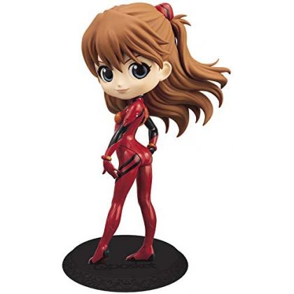 Sega - Rebuild of Evangelion Q posket Asuka Langley Shikinami Plugsuit Style Normal Color Figure