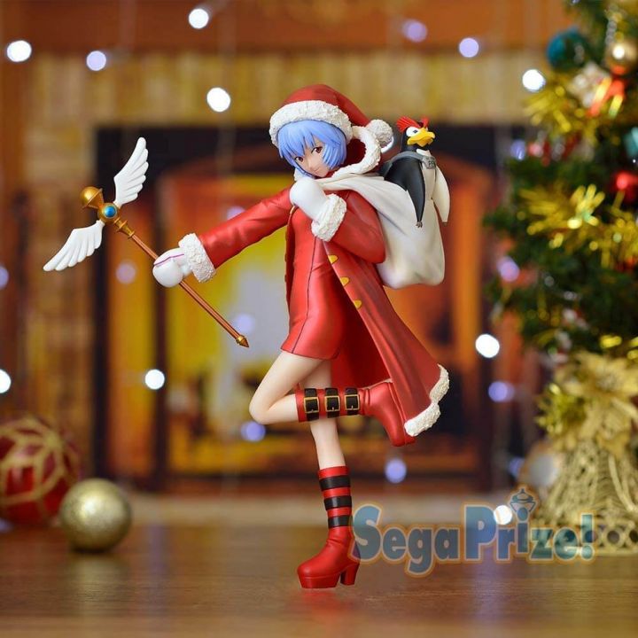Sega - Neon Genesis Evangelion Premium Christmas Figure Rei Ayanami ver.1.5 Figure