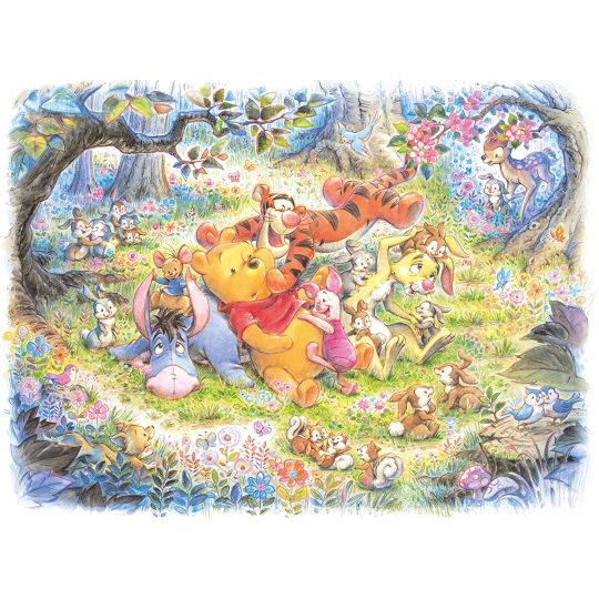 TENYO - DISNEY Winnie l'Ourson - Jigsaw Puzzle 500 pièces D-500-421