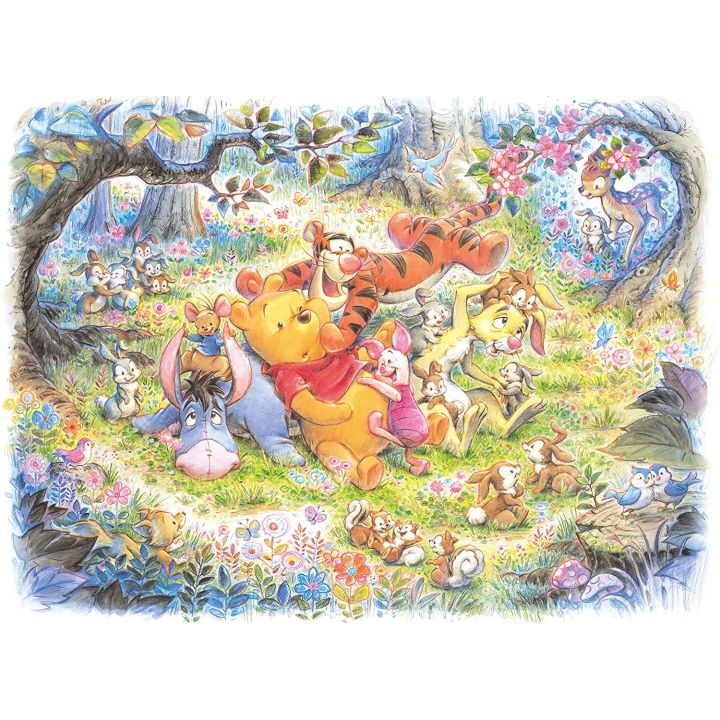 TENYO - DISNEY Winnie the Pooh - 500 Piece Jigsaw Puzzle D-500-421