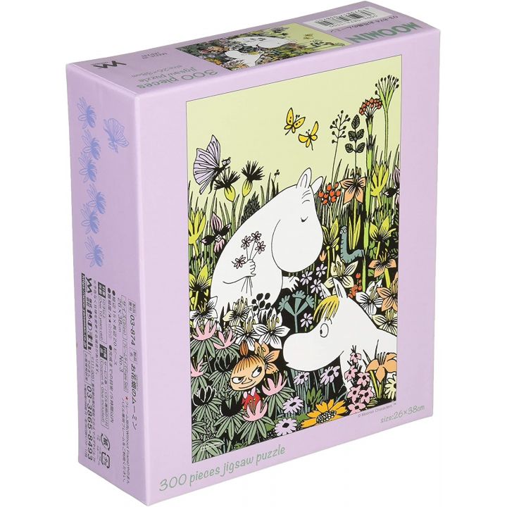YANOMAN - MOOMIN Flowers field - 300 Piece Jigsaw Puzzle 03-874