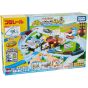 TAKARA TOMY - Plarail Juega Con Tomica Juego De Cruce De Ferrocarril