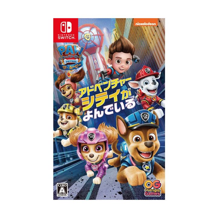OUTRIGHT GAMES - PAW Patrol The Movie: Abenteuerstadt ruft für Nintendo Switch auf