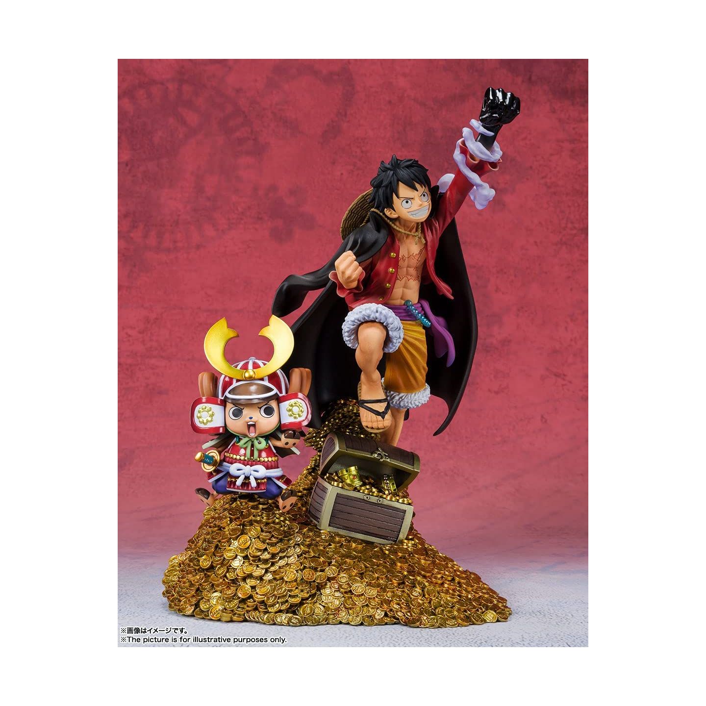 Bandai Original Figuarts Zero One Piece Theatrical Version GOLD