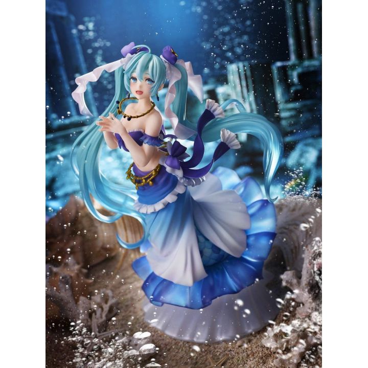 Vocaloid Hatsune Miku Princess Mermaid Figure AMP Taito Official From Japan