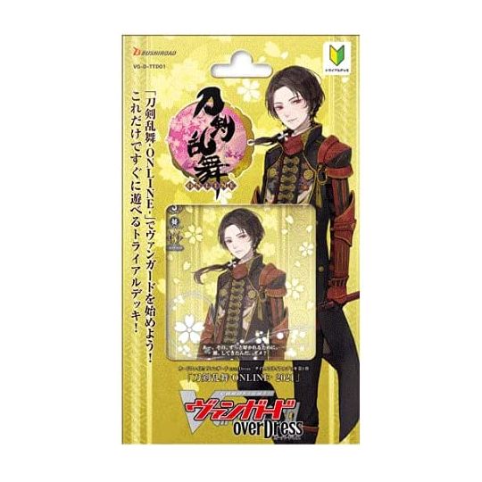 BUSHIROAD - Cardfight!! Vanguard overDress - Start Deck Vol. 1 Touken Ranbu -ONLINE- 2021 Pack