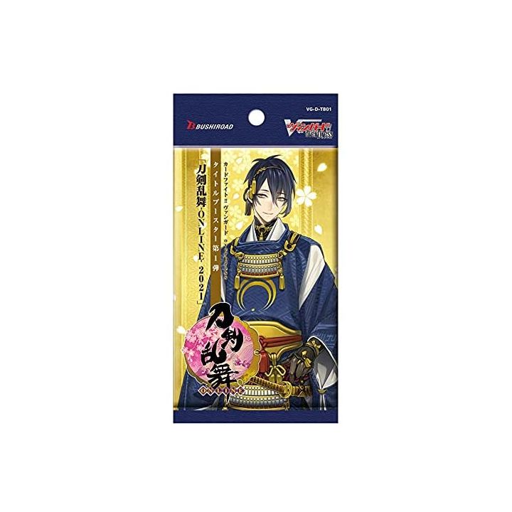 BUSHIROAD - Cardfight!! Vanguard overDress - Title Booster Vol. 1 Touken Ranbu - ONLINE - 2021 VG-D-TB01 BOX