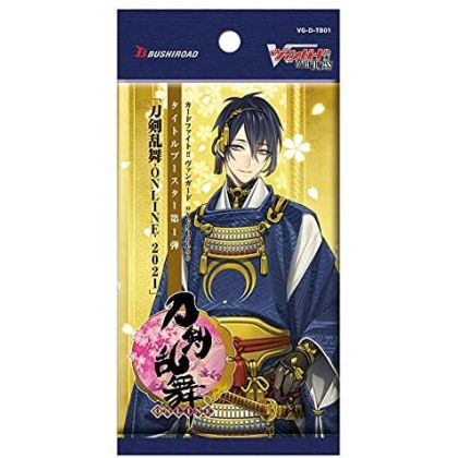 BUSHIROAD - Cardfight!! Vanguard overDress - Title Booster Vol. 1 Touken Ranbu - ONLINE - 2021 VG-D-TB01 BOX