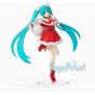 SEGA - Hatsune Miku Series Super Premium Figure "Hatsune Miku Christmas 2020" figure